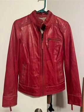 Genuine leather jacket